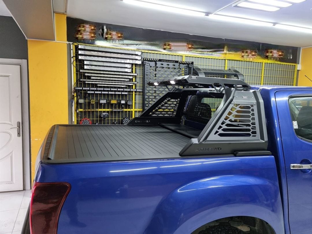 İsuzu D Uyumlu Max Sepetli Rollbar (Yeni Nesil Sepetli Roll Bar A