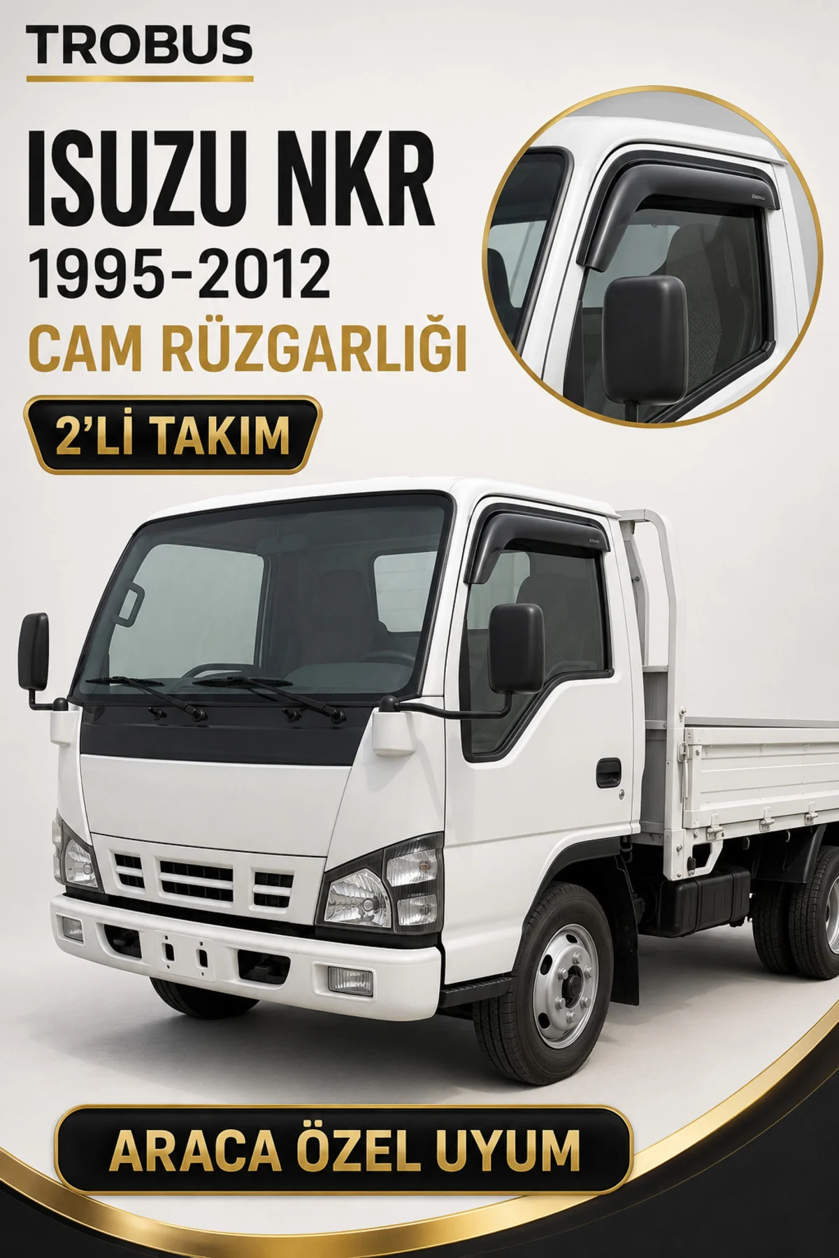 Isuzu NKR Şampiyon 1995-2012 Mügen Cam Rüzgarlığı (2'li) Fiyatı, Yorumları ve Özellikleri