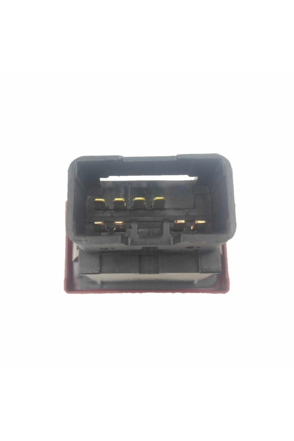 Fesan İsuzu Nlr Npr Uyumlu Dörtlü Sinyal Flaşör Düğmesi Anahtarı