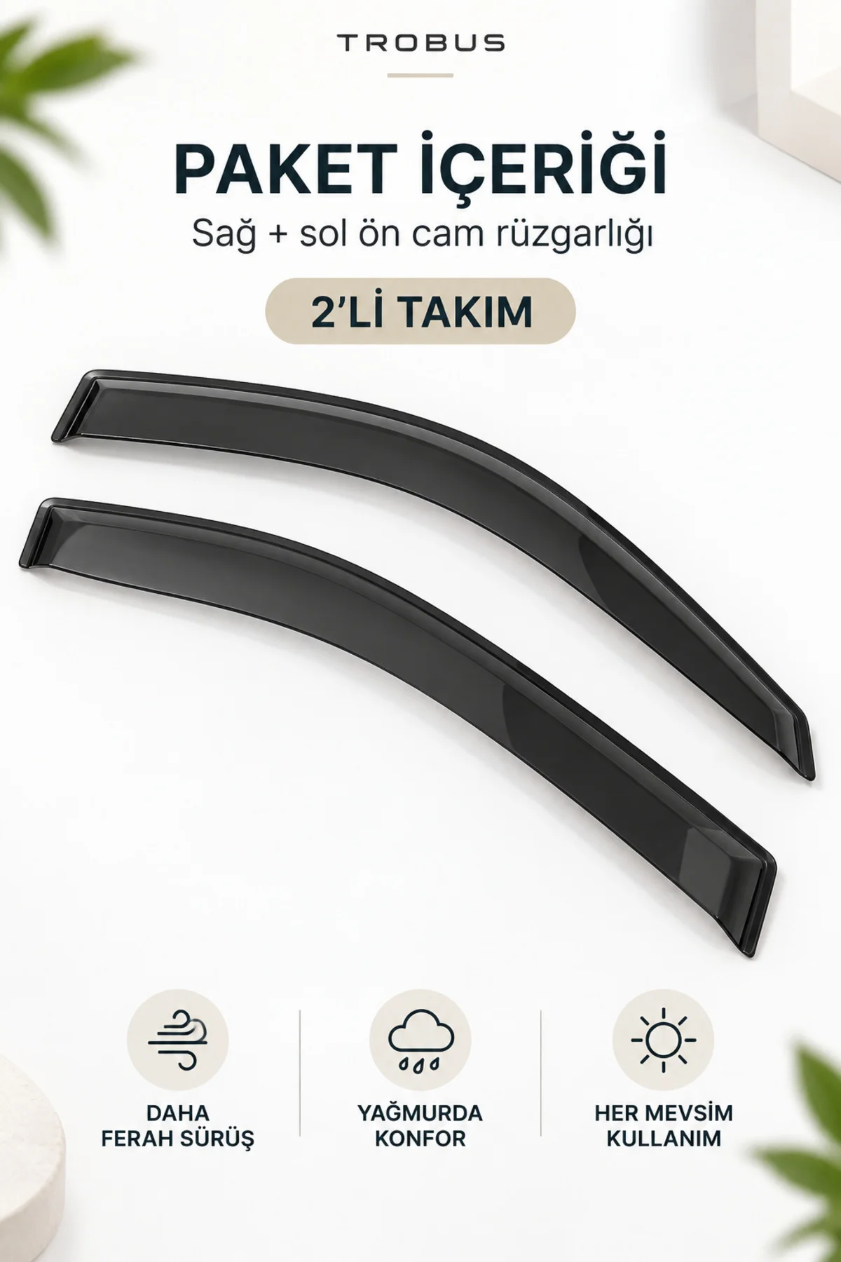 Isuzu NQR Tek Kabin 1995-2012 Mügen Cam Rüzgarlığı (2'li) Fiyatı, Yorumları ve Özellikleri
