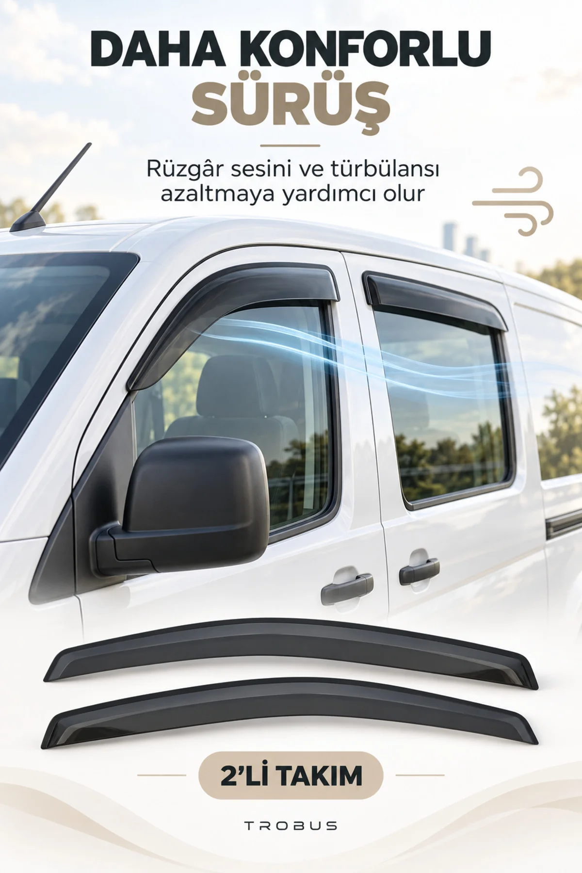 Isuzu NQR Tek Kabin 1995-2012 Mügen Cam Rüzgarlığı (2'li) Fiyatı, Yorumları ve Özellikleri