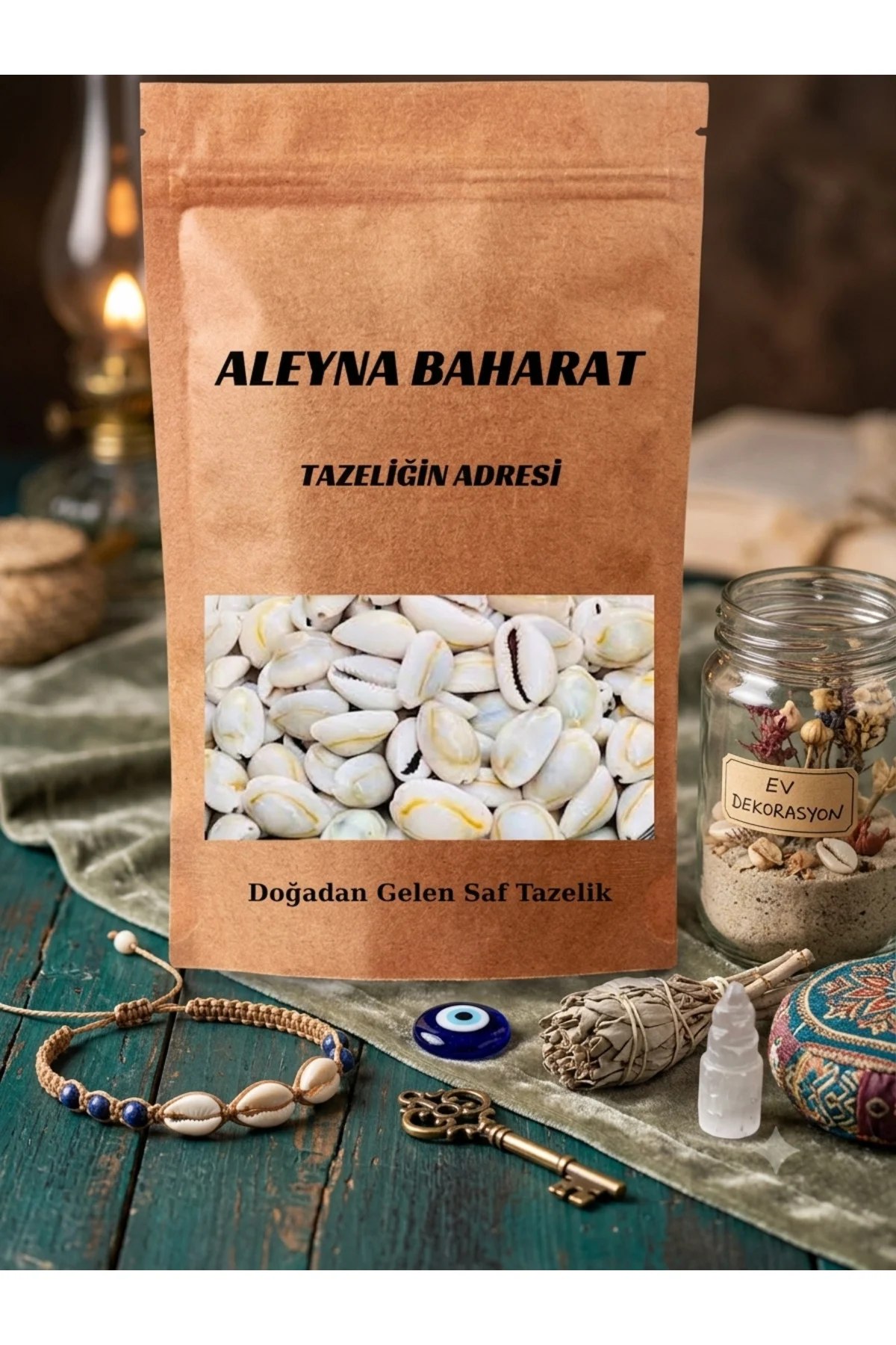 İt Boncuğu (Nazar Boncuğu & Cowrie) 500 GR