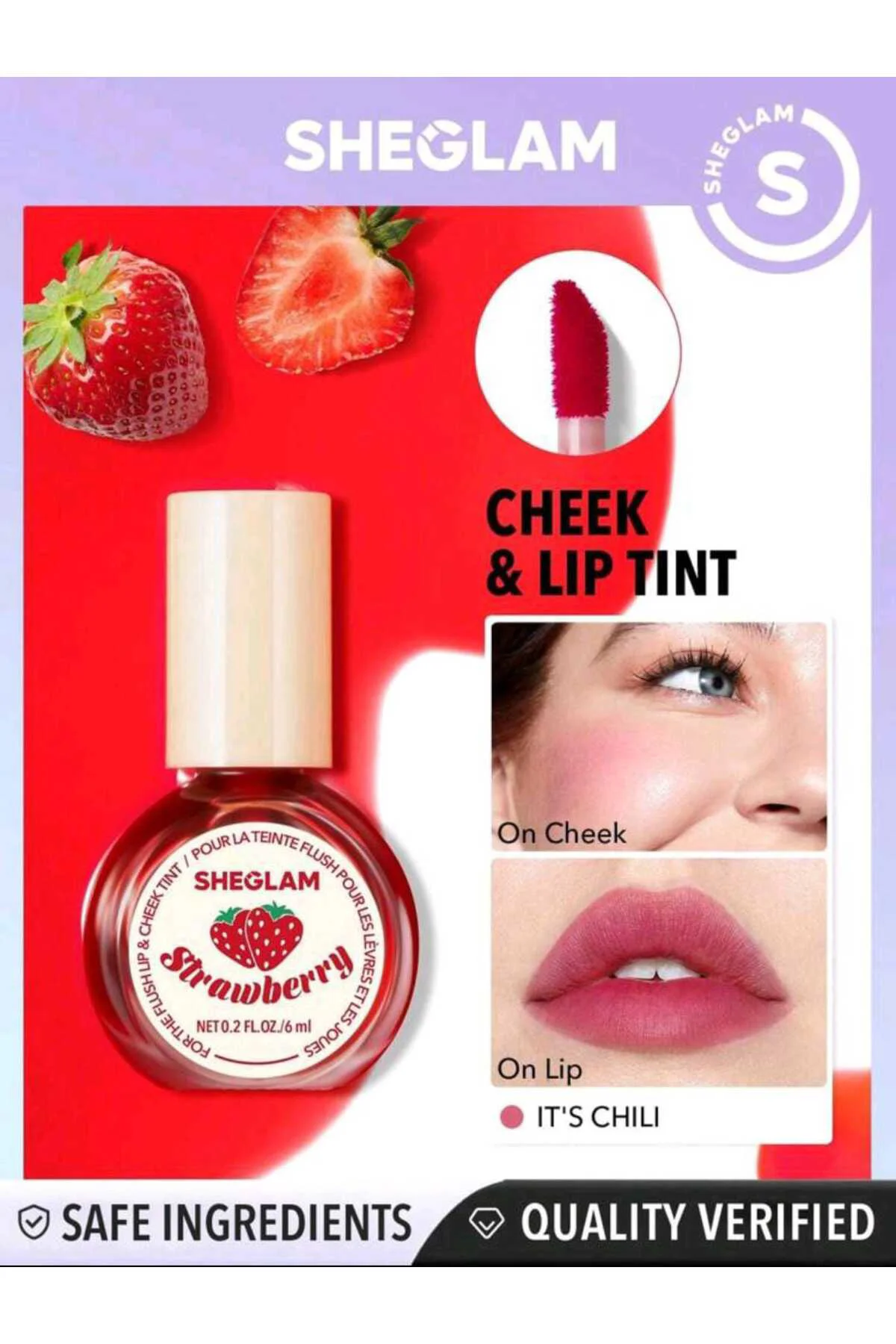 It 's chili sheglam tint ( Chili Sheglam Ruj )