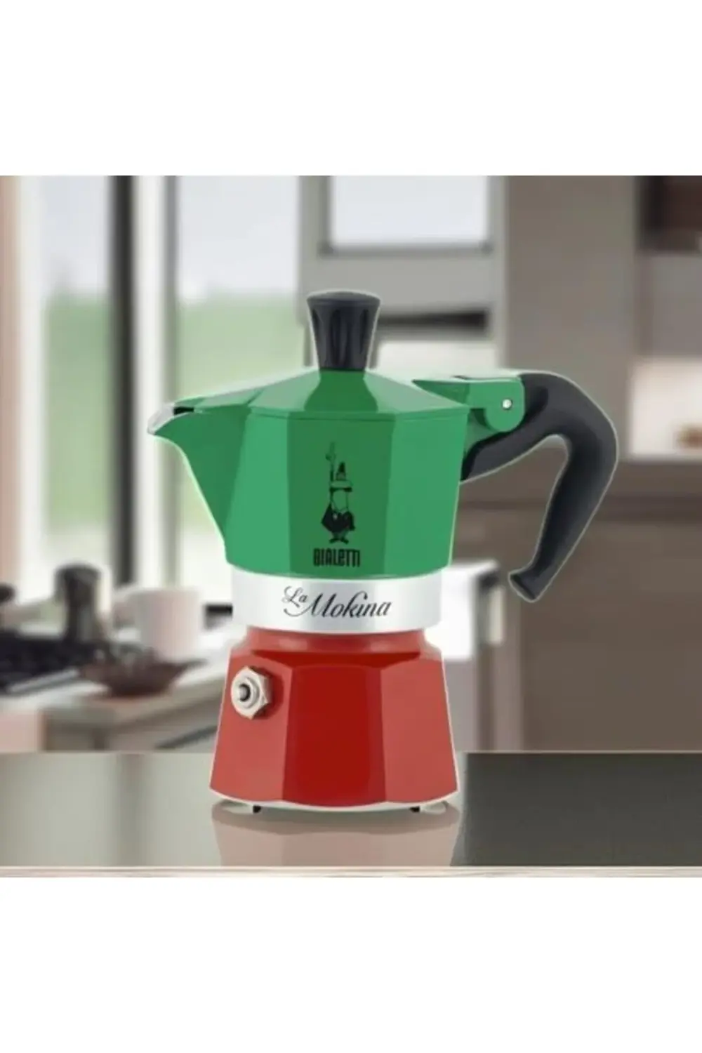 - Italia: 1 Cup Ocak Üstü Espresso Pişirici - 40ml - Renk - Gövde