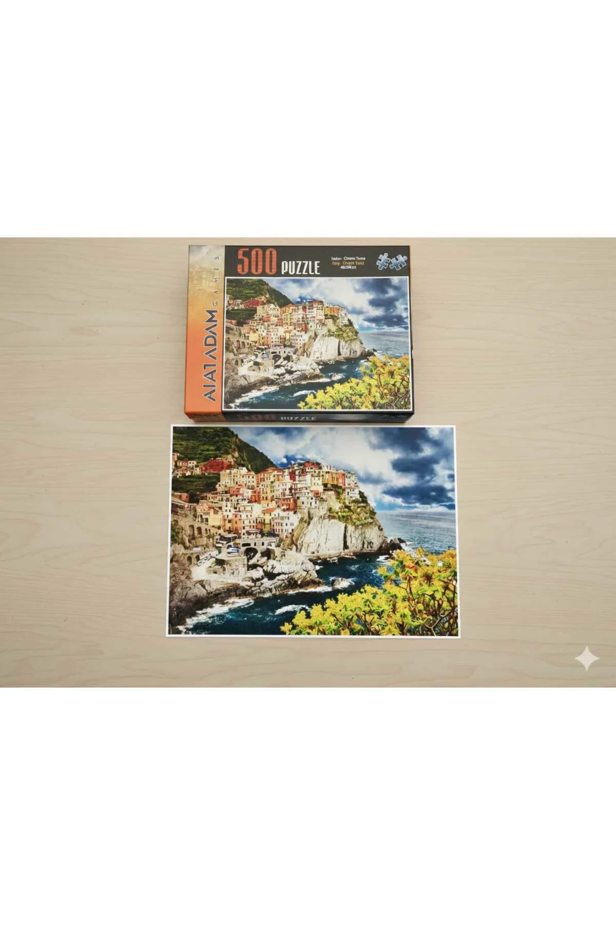 İtalya Cınque Terre 500 Parça Puzzle