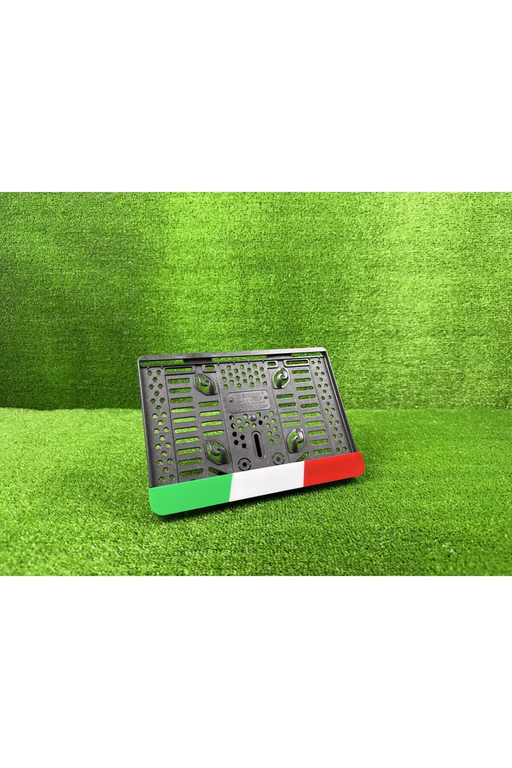 Italya Renkleri 3d Kabrtmalı Pleksi Motor Plakalığı