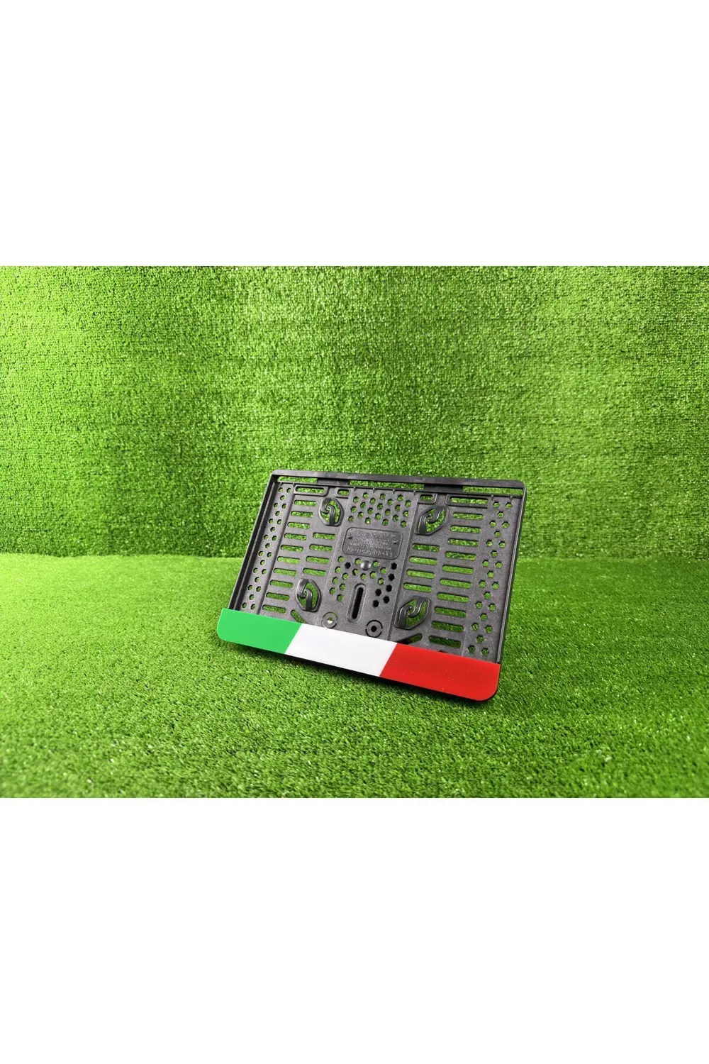 Italya Renkleri 3d Kabrtmalı Pleksi Motor Plakalığı