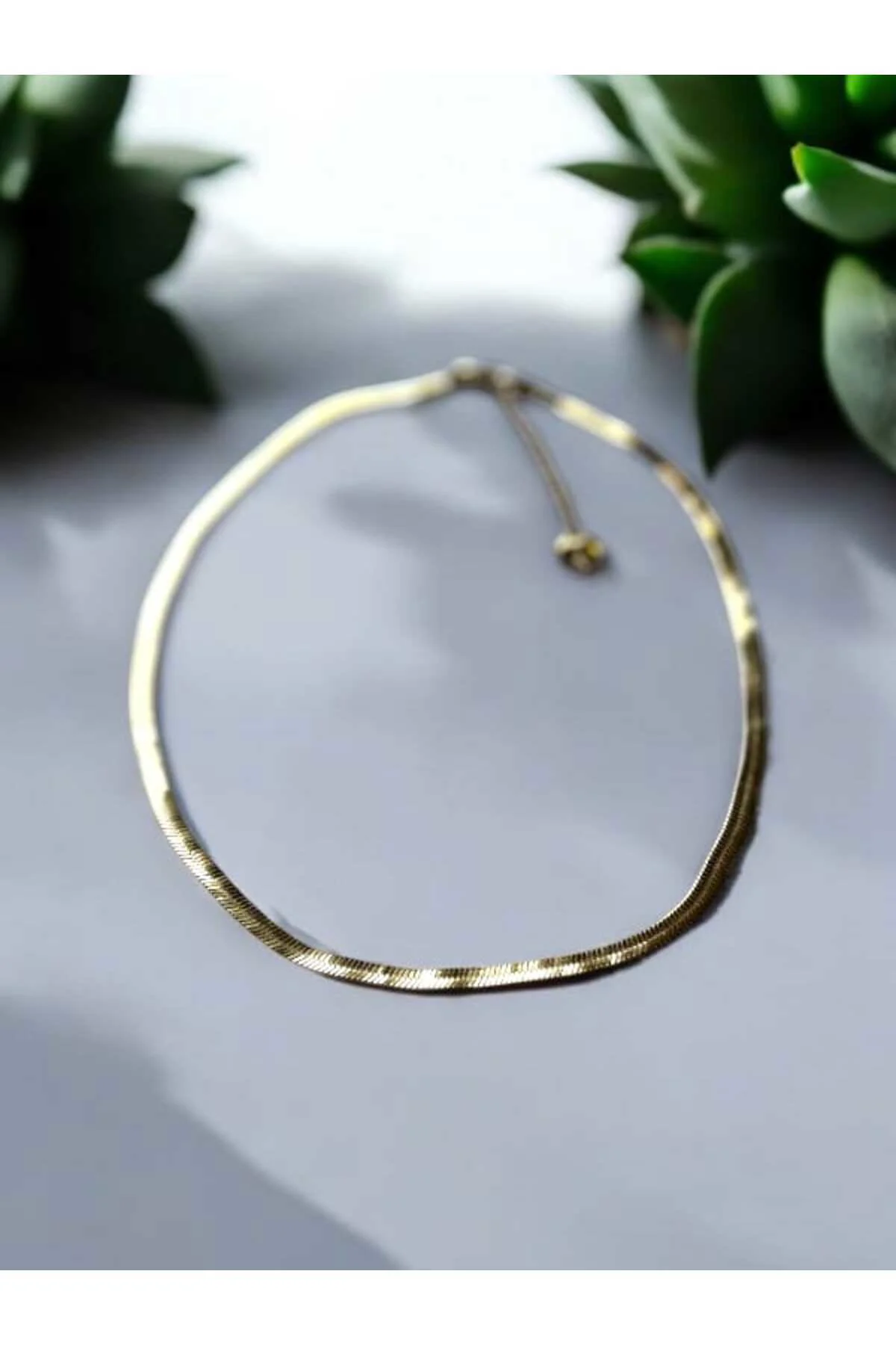 İtalyan Gümüş Renkli Çelik Kolye