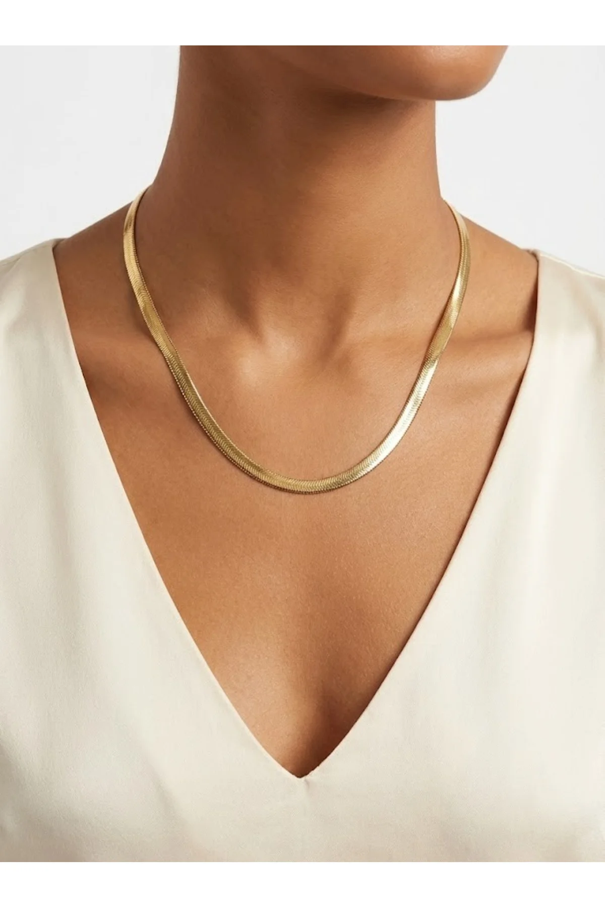 İtalyan Kalın Çelik Kolye