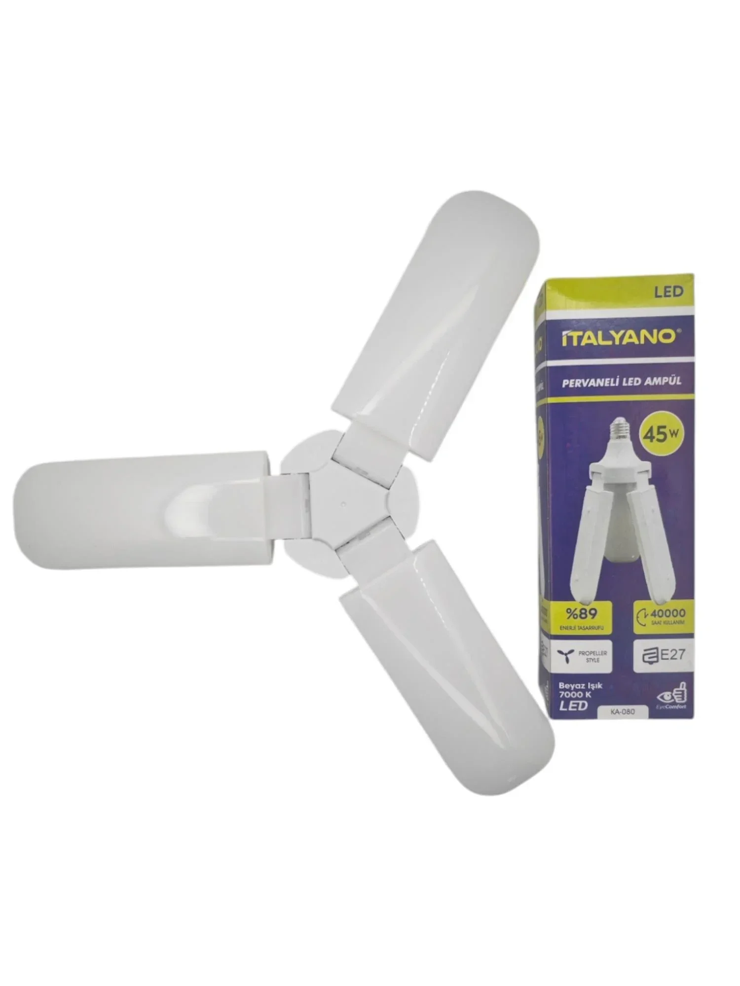 Italyano E27 45W Kanatlı Led Ampul Fiyatı, Yorumları ve Özellikleri