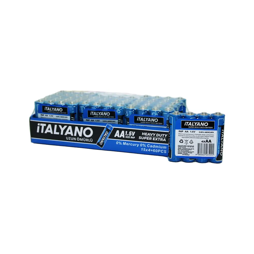 İTALYANO KALEM PİL 60 PCS (4741)