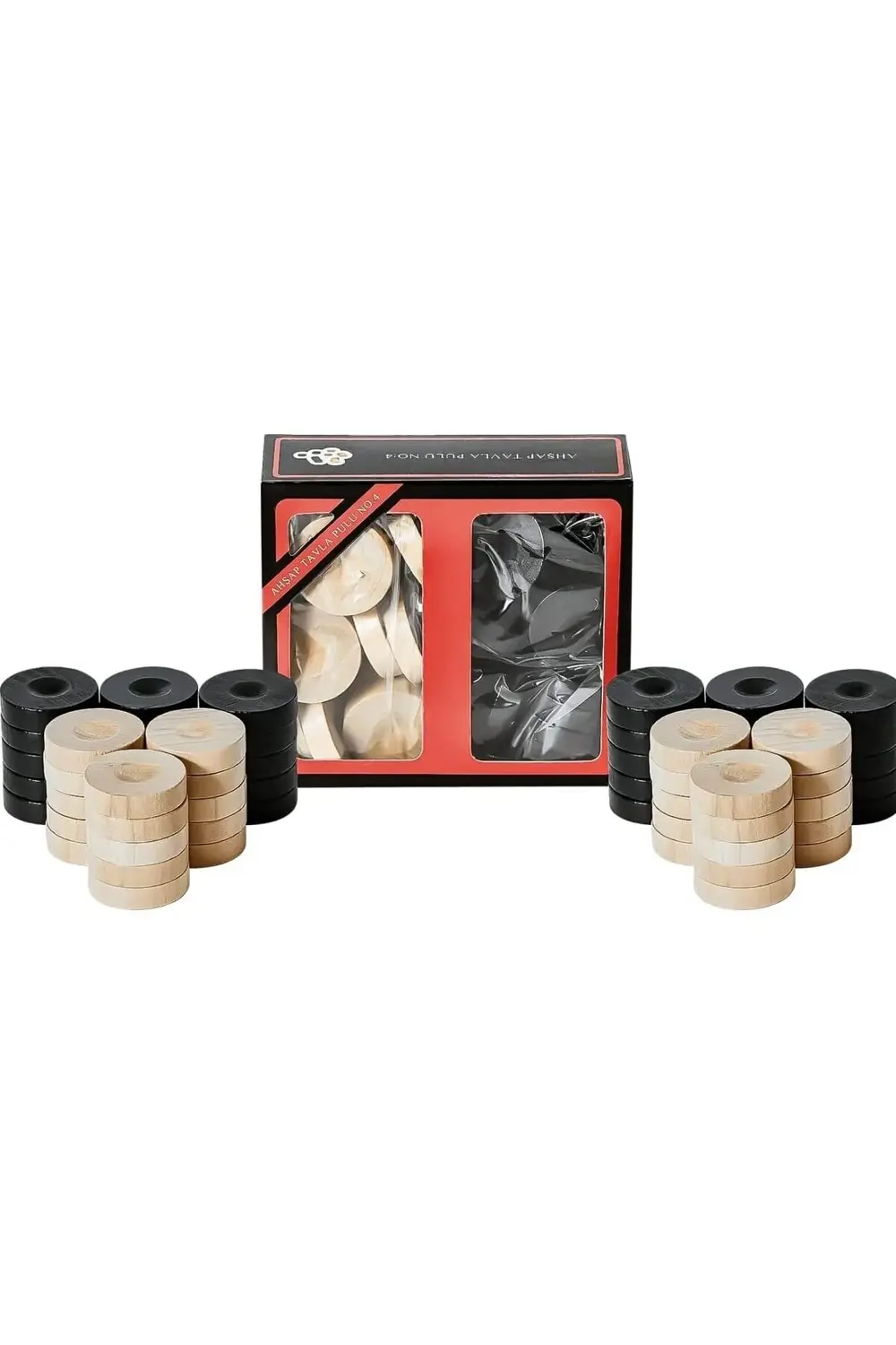 Ithal Ahşap Tavla Pulu No 5 1185222