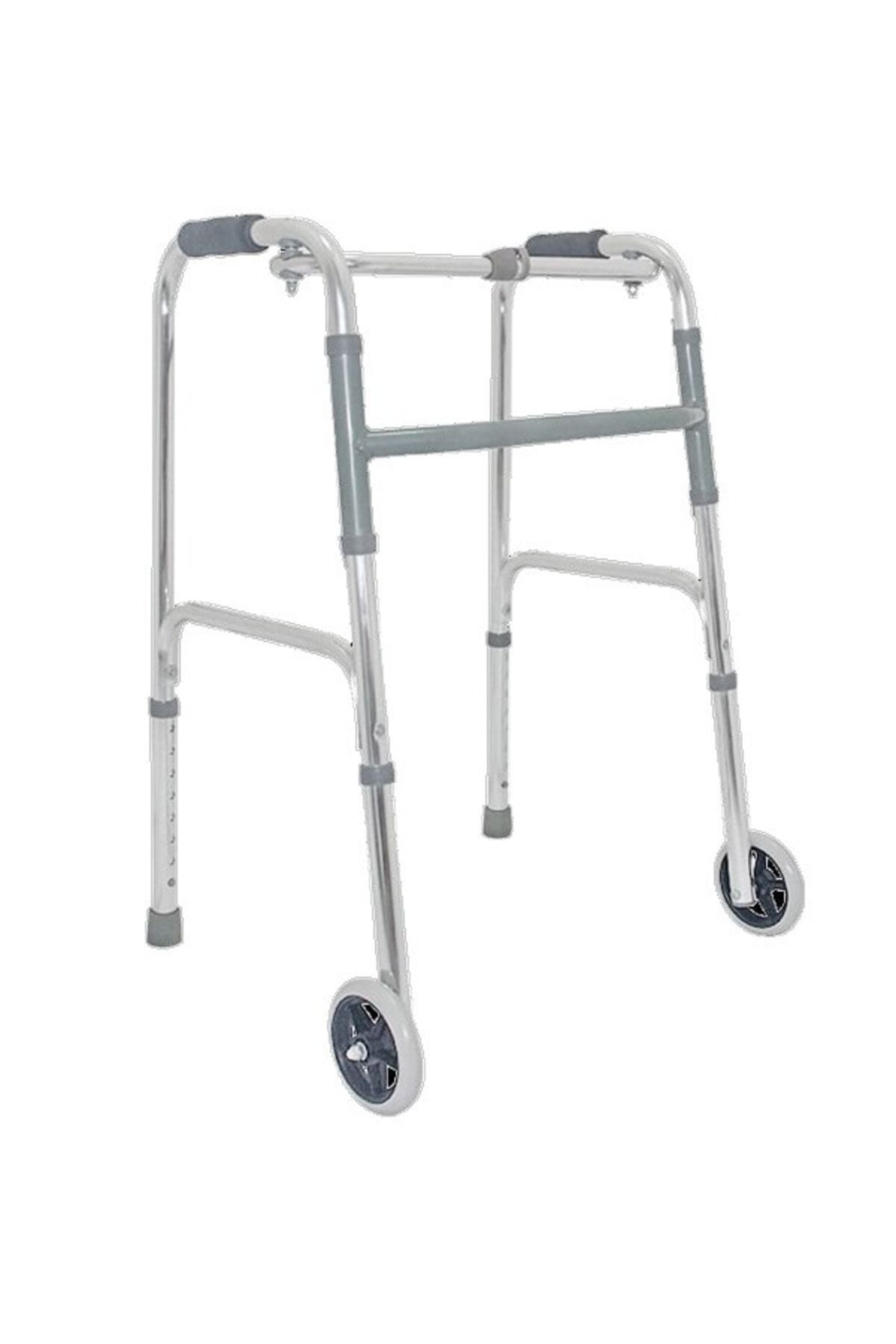 Witra İthal Tekerkekli Hasta Yürüteci Alüminyum Walker Wolker Yürüteç K