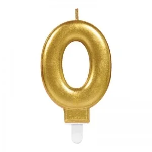 İthalat® 0 Rakam Mum Gold Renk