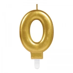 İthalat® 0 Rakam Mum Gold Renk