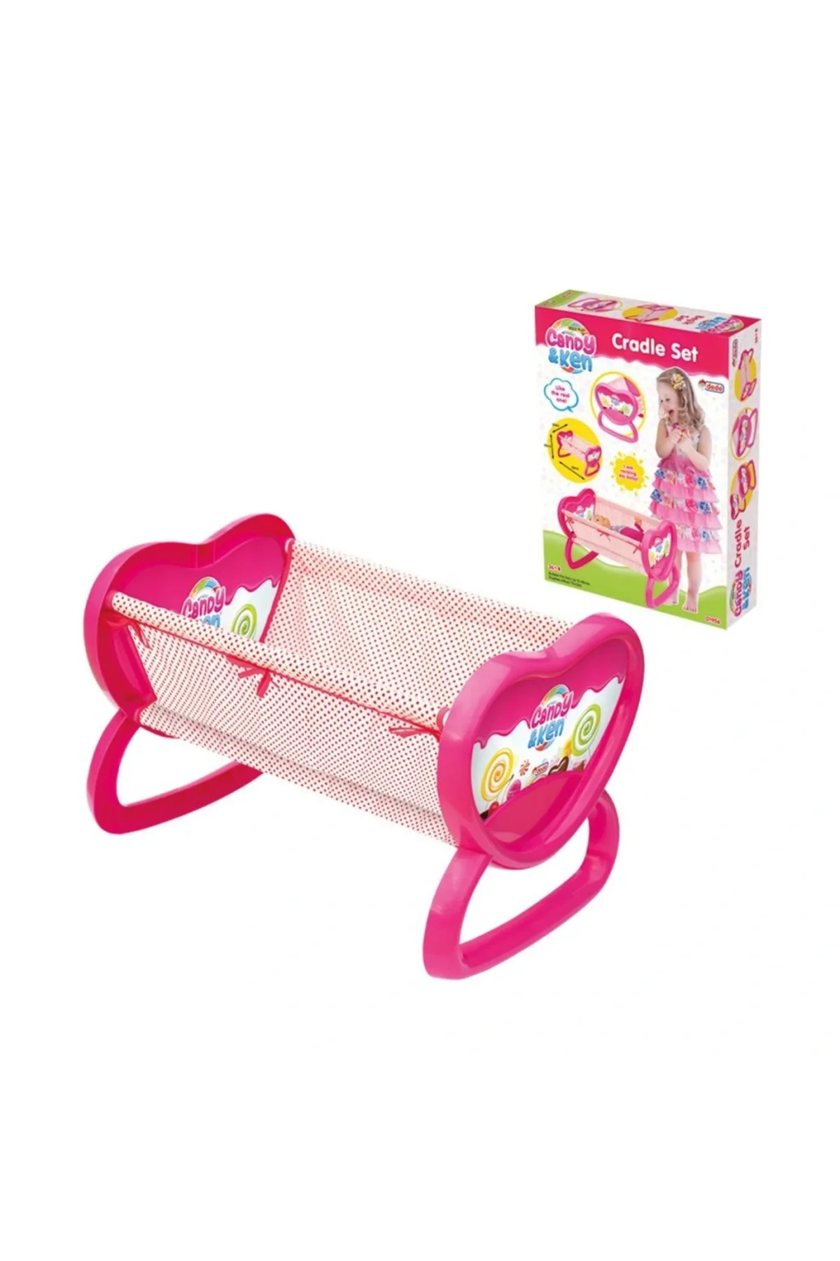 İthalat® 01956 Candy Beşik (Kutuda)