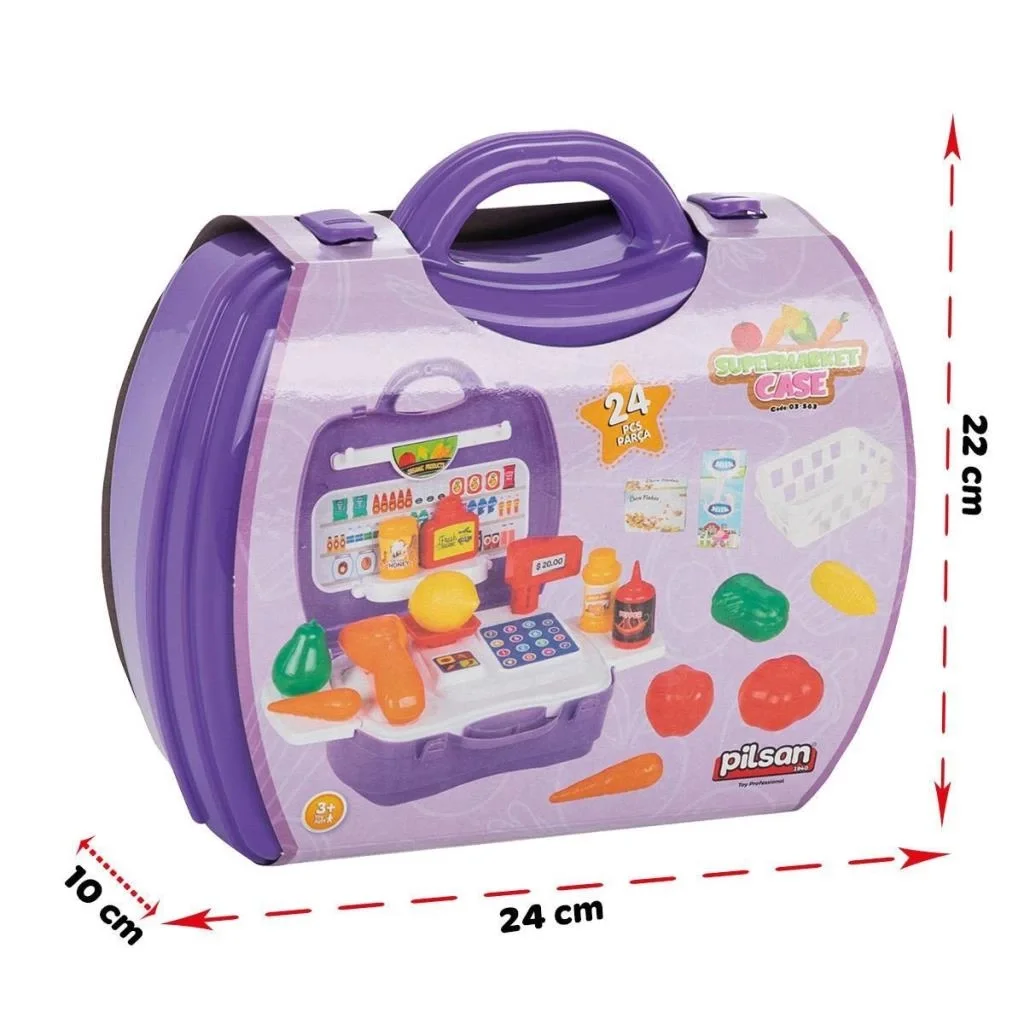 İthalat® 03 563 Çantalı Market Seti - Oyuncak