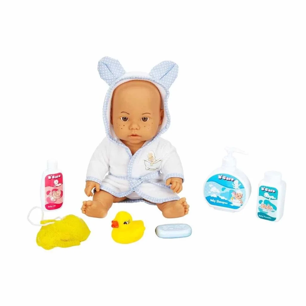 030031 , Bebelou Banyo Zamanı Bebek Seti, 35 cm / +3 yaş Fiyatı, Yorumları ve Özellikleri