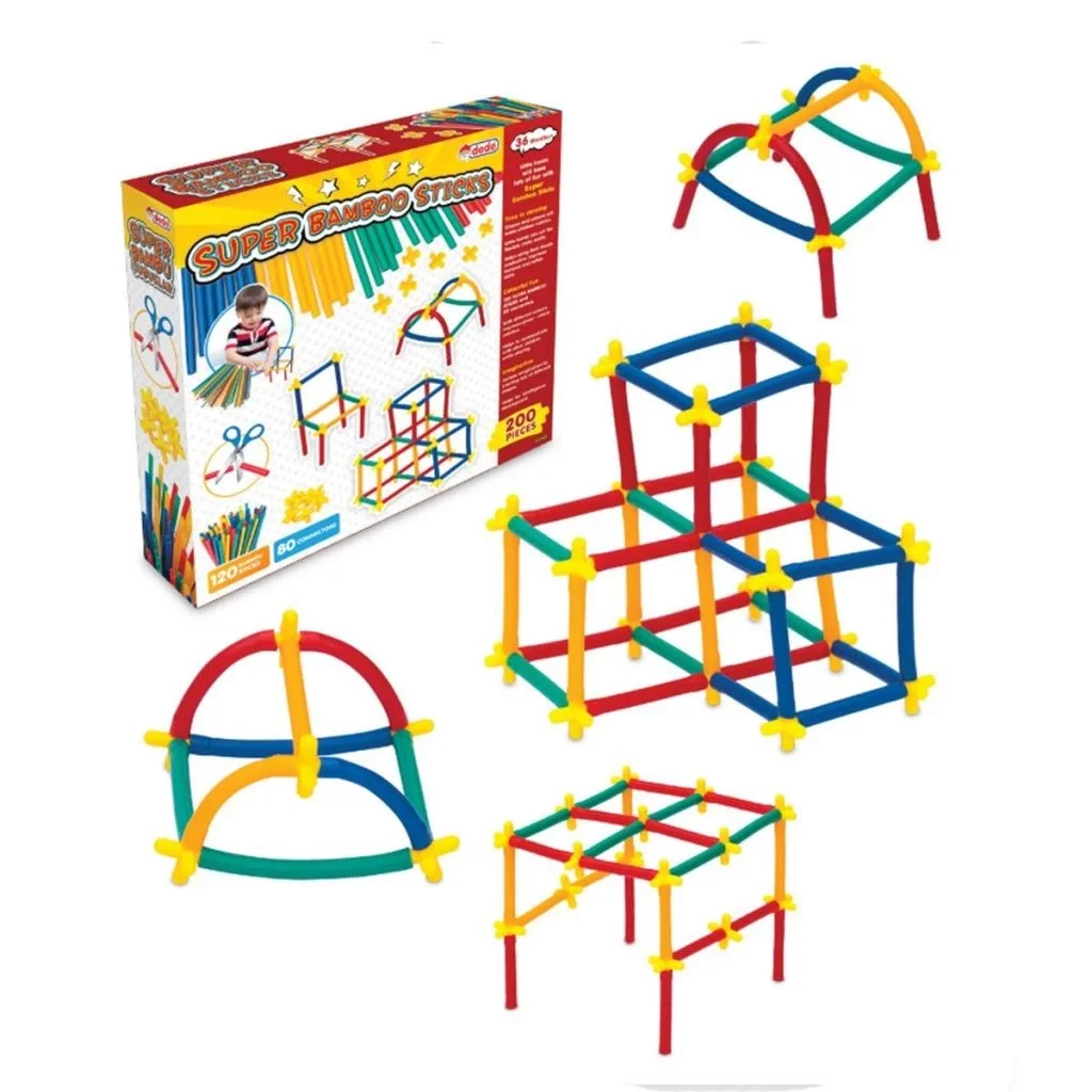 İthalat® 03461 SÜPER BAMBU ÇUBUKLAR 200 PARÇA
