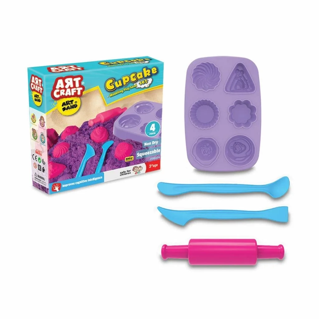 İthalat® 03624 KAP KEK KUM SET 500 GR ARTSTAND