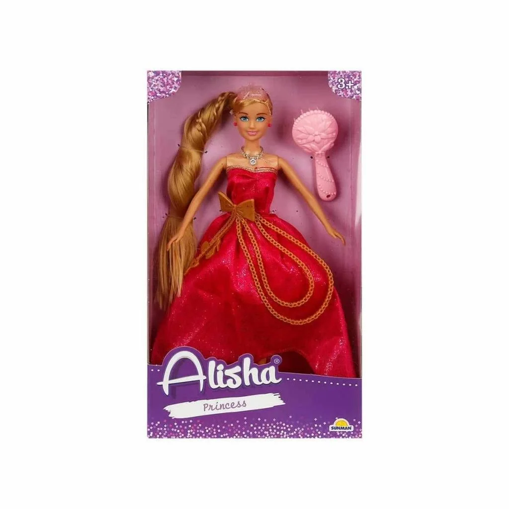 0835 -RST-SIS-MNK Prenses Uzun Saçlı Aksesuarlı Bebek Set 29 cm 3renk Fiyatı, Yorumları ve Özellikleri