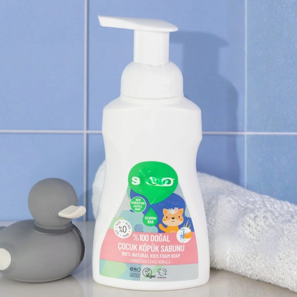 İthalat® %100 Doğal Zeytinyağlı Kids Köpük Sabun 250 ml