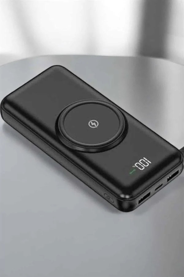 İthalat® 10.000 Mah Powerbank 4 Portlu Hızlı Şarj Dijital Göstergeli