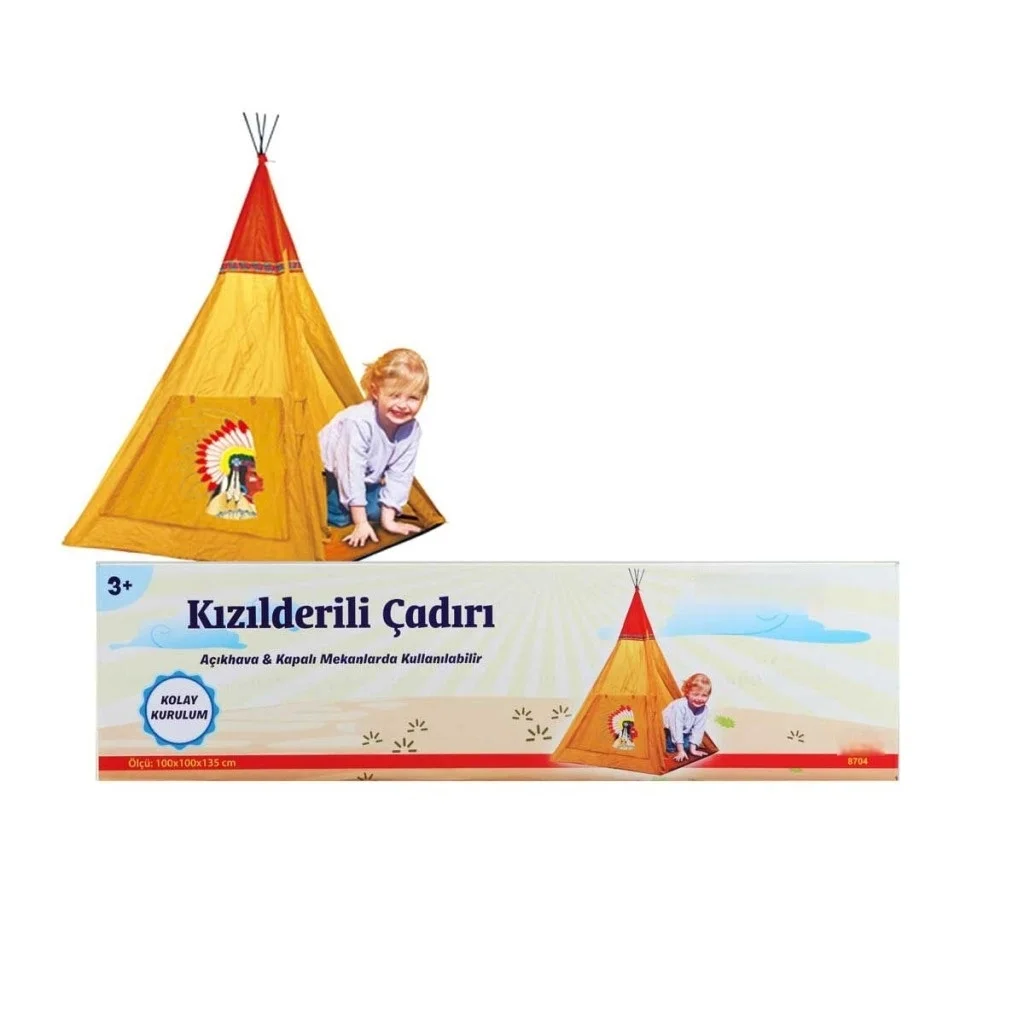 İthalat® 1008704 IPL-WCM-ÇADIR KIZILDERİLİ 100X100X135CM