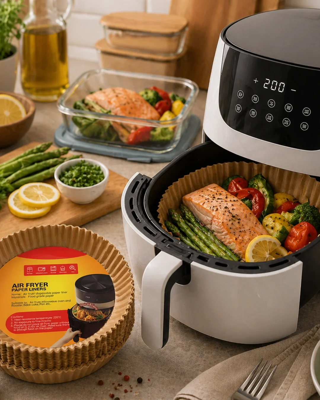 İthalat® 100'LÜ AİRFRYER KAĞIDI