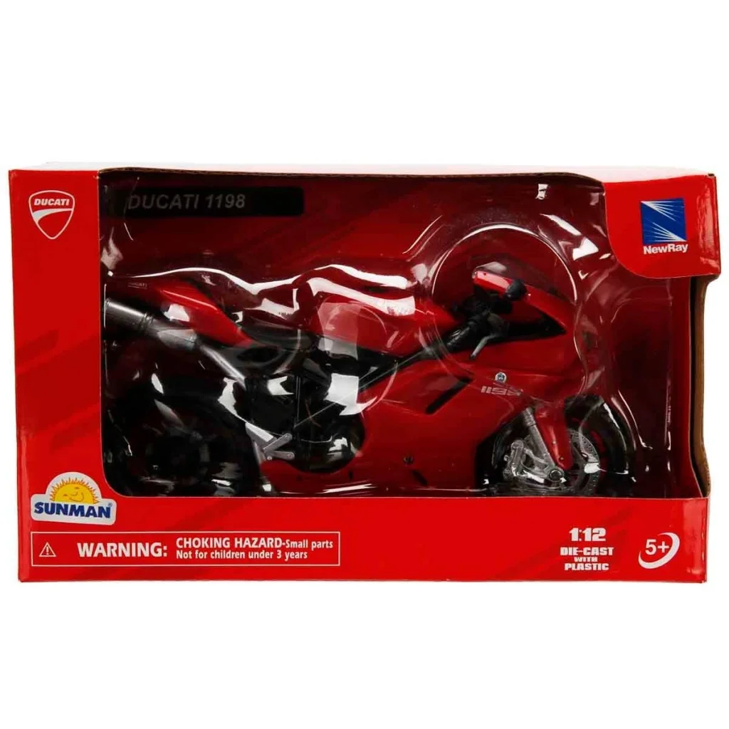 İthalat®  1:12 Ducati 1198 Model Motorsiklet