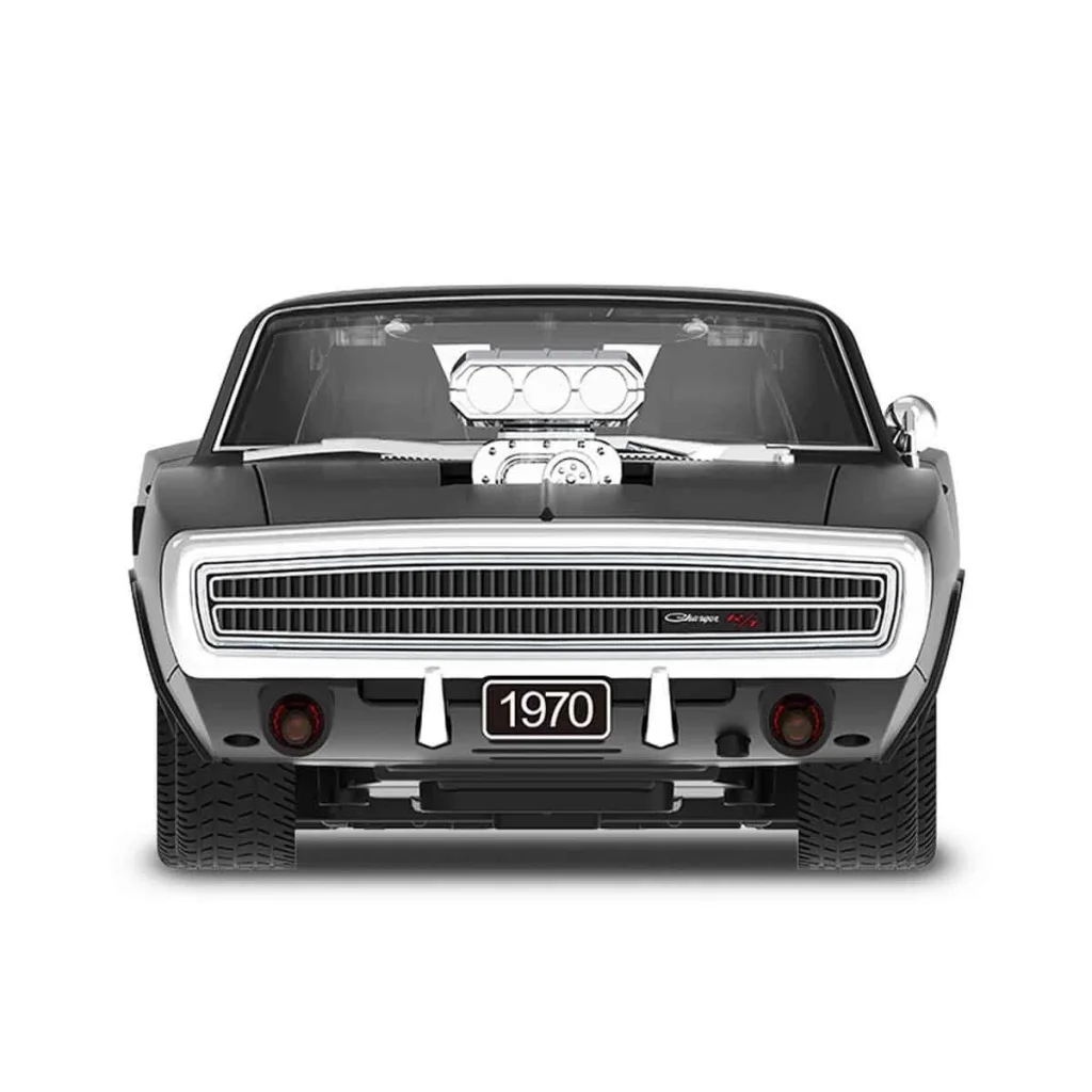 İthalat® 1:16 1970 Dodge Charger R/T Sesli ve Işıklı Uzaktan Kumandalı Araba