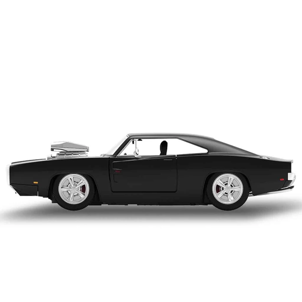 İthalat® 1:16 1970 Dodge Charger R/T Sesli ve Işıklı Uzaktan Kumandalı Araba