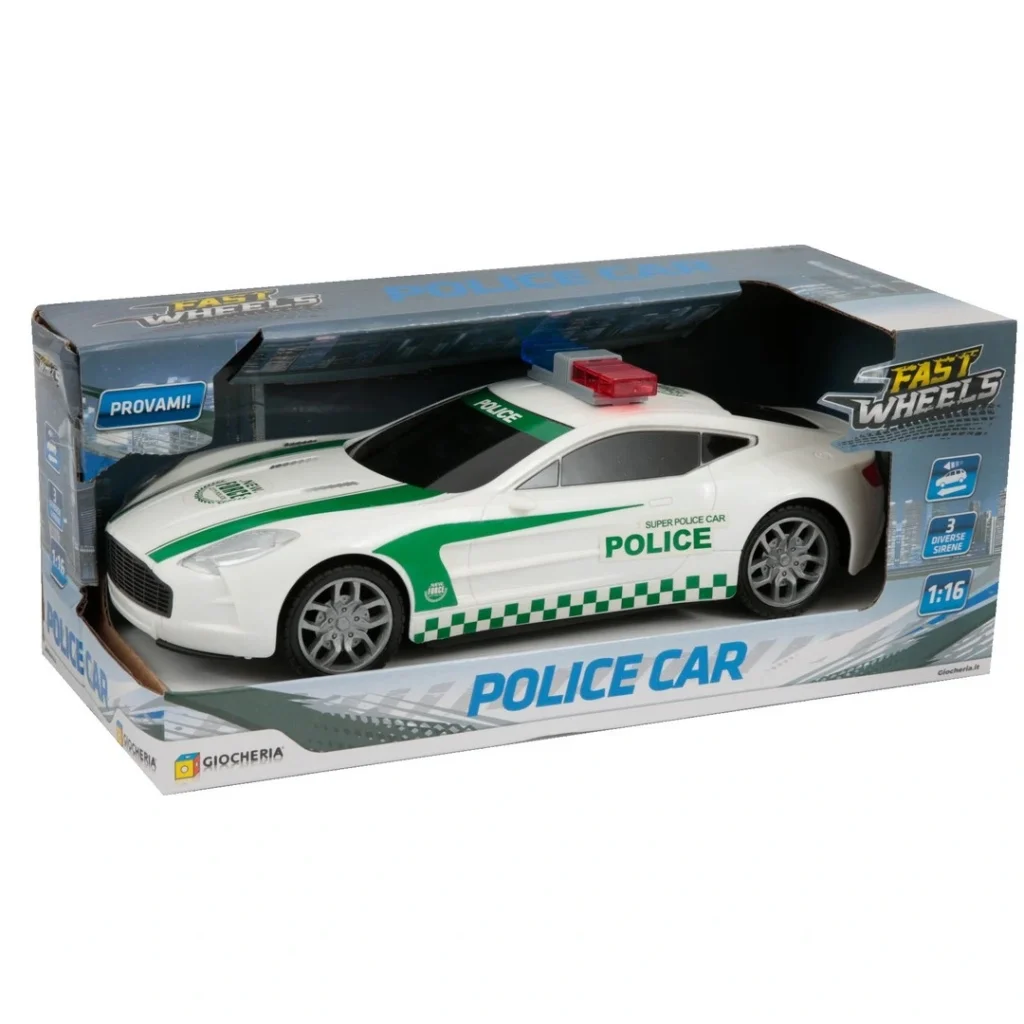 1:16 Işıklı ve Sesli Polis Arabası 1:16 Işıklı ve Sesli Polis Arabası