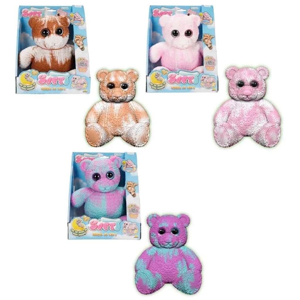 İthalat® 12331 -BTF-FİGÜR SOFTT BEAR DELUXE KARANLIKTA PARLAYAN 3A