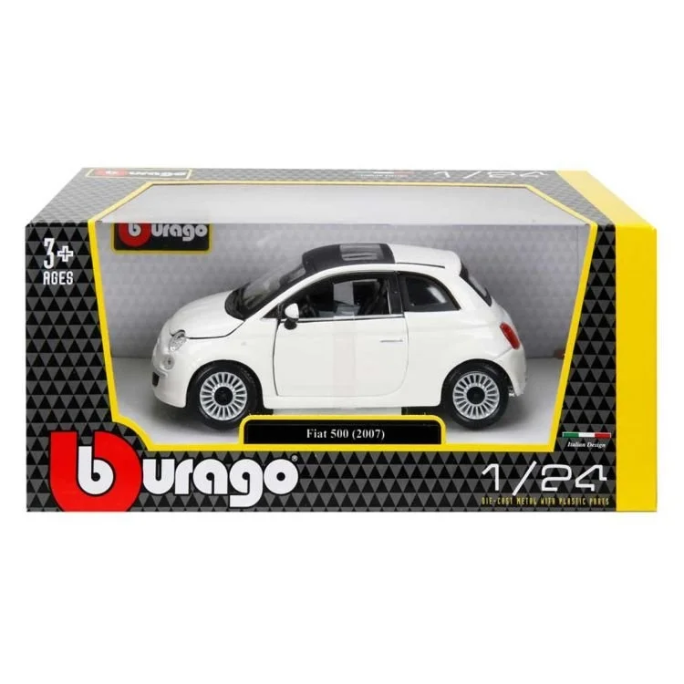 İthalat® 1:24 Fiat 500 2007 Model Araba