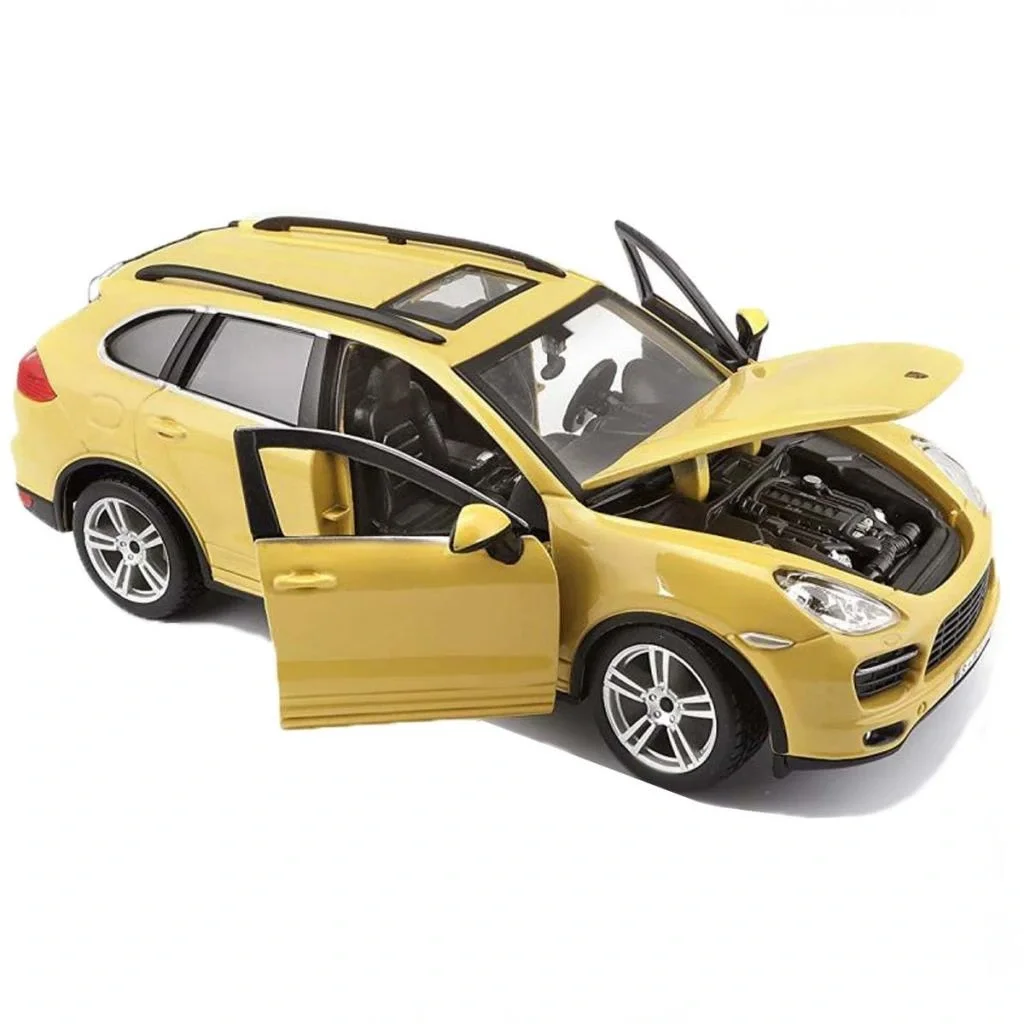 İthalat® 1:24 Porsche Cayenne Turbo Plus Sarı Model Araba