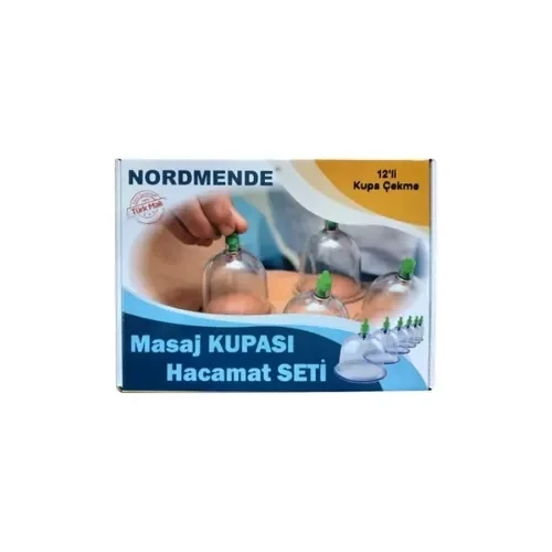 İthalat®  12'Li Hacamat Masaj Kupa Set