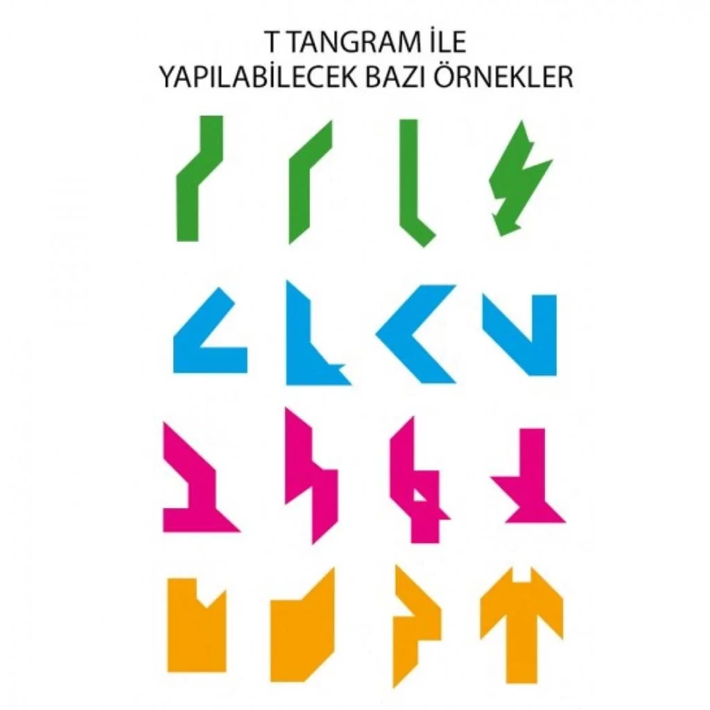 İthalat® 1431 , T Tangram 4 Parça Fiyatı, Yorumları ve Özellikleri