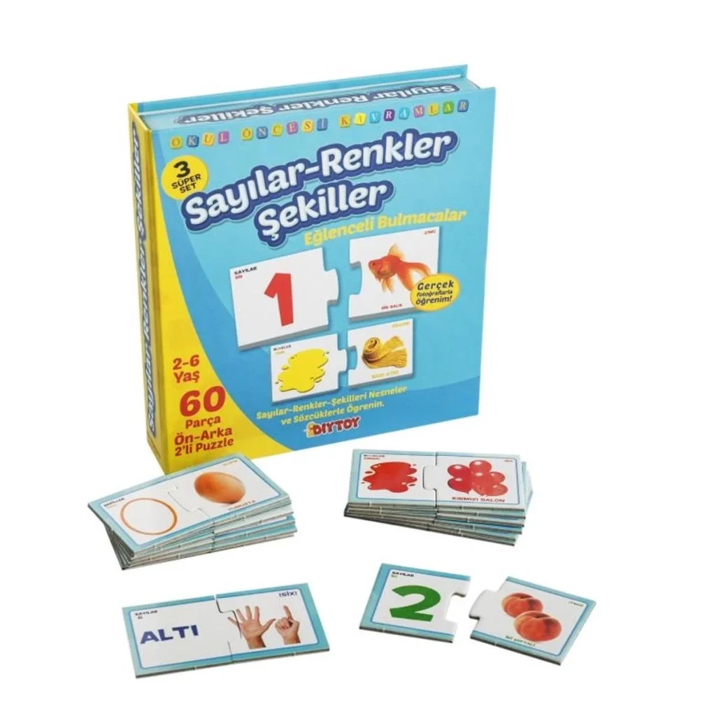 İthalat® 1444 EĞLENCELİ BUL SAYILAR RENKLER ŞEKİLLER Fiyatı, Yorumları ve Özellikleri