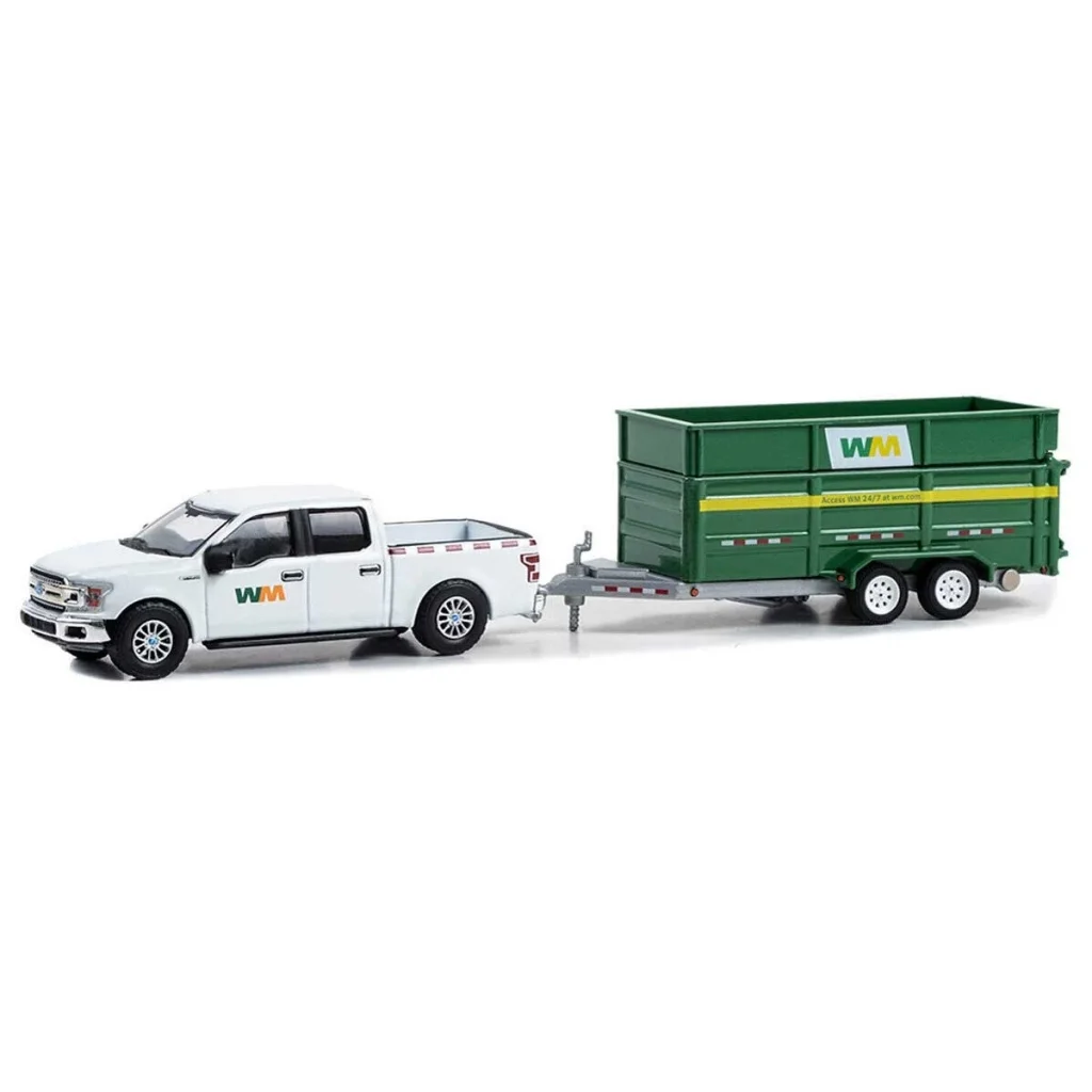 1/64 2018 Ford F-150 XLT with Double-Axle Dump 1/64 2018 Ford F-150 XLT with Double-Axle Dump
