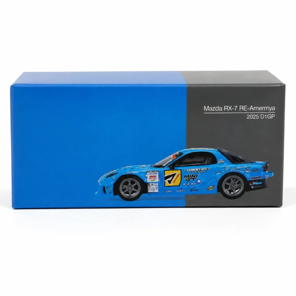 İthalat® 1/64 Mazda RX-7 RE-Amemiya 2025 D1GP