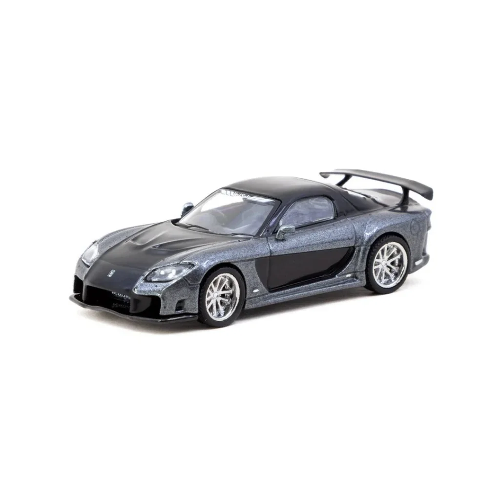 1/64 Mazda RX-7 VeilSide Fortune7 Grey Metallic / Black 1/64 Mazda RX-7 VeilSide Fortune7 Grey Metallic / Black