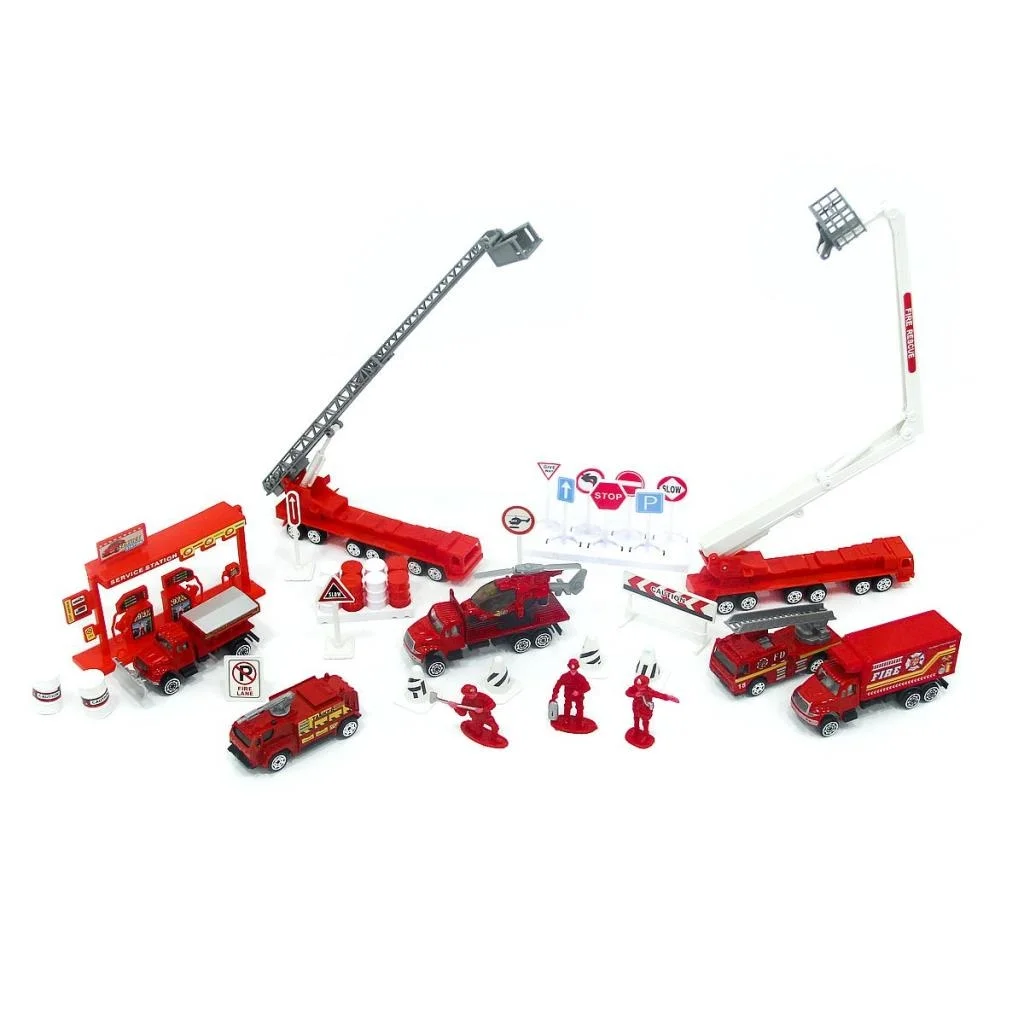 İthalat®  1:87 Metal Oyun Seti 40 Parça