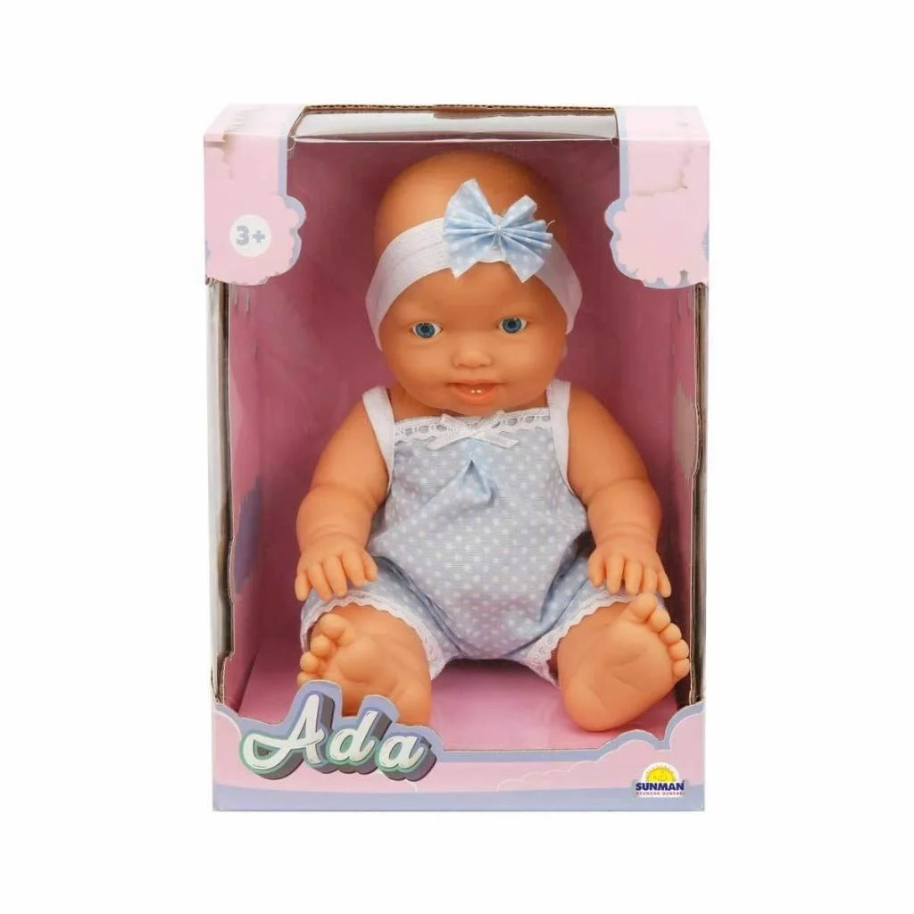 İthalat® 20030 SUN-SABC-DZM-2 Asortili Saçsız Ada Bebek 23cm