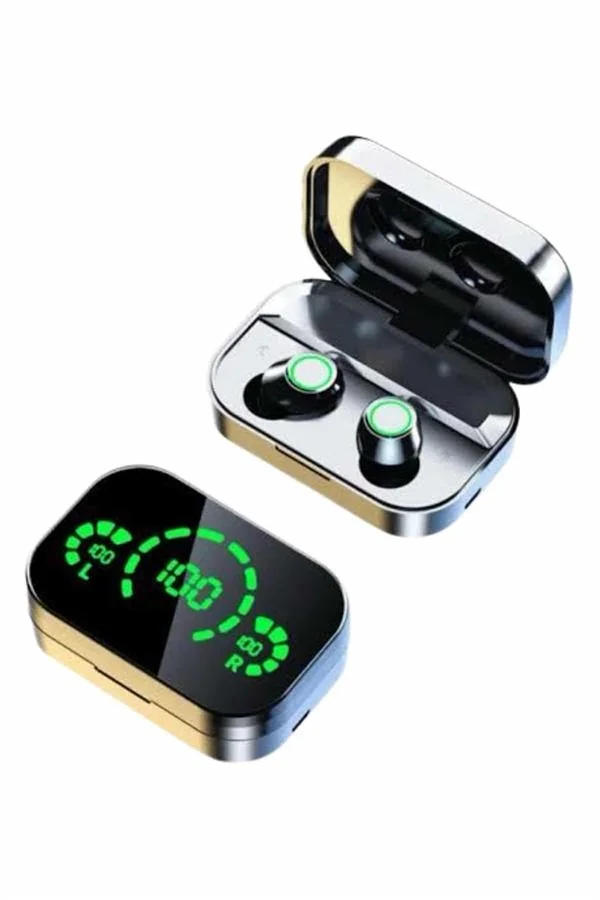 İthalat® 2025 Model Bluetooth Kulaklık Telefon Şarj Edebilen Çağrı Cevaplama Dijital Göstergeli