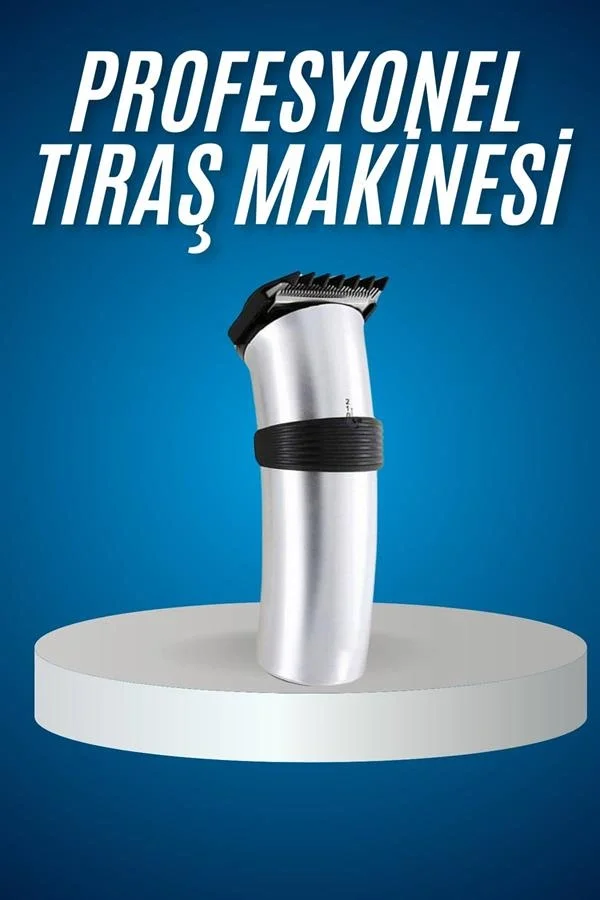İthalat® 2025 Model Çelik Kasa Profesyonel Saç Sakal Tüm Vücut Tüyü Lazer Öncesi Tıraş Makinesi