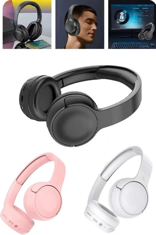 İthalat® 2025 Model Kulak Üstü Bluetooth Hoparlör ANC Özellikli