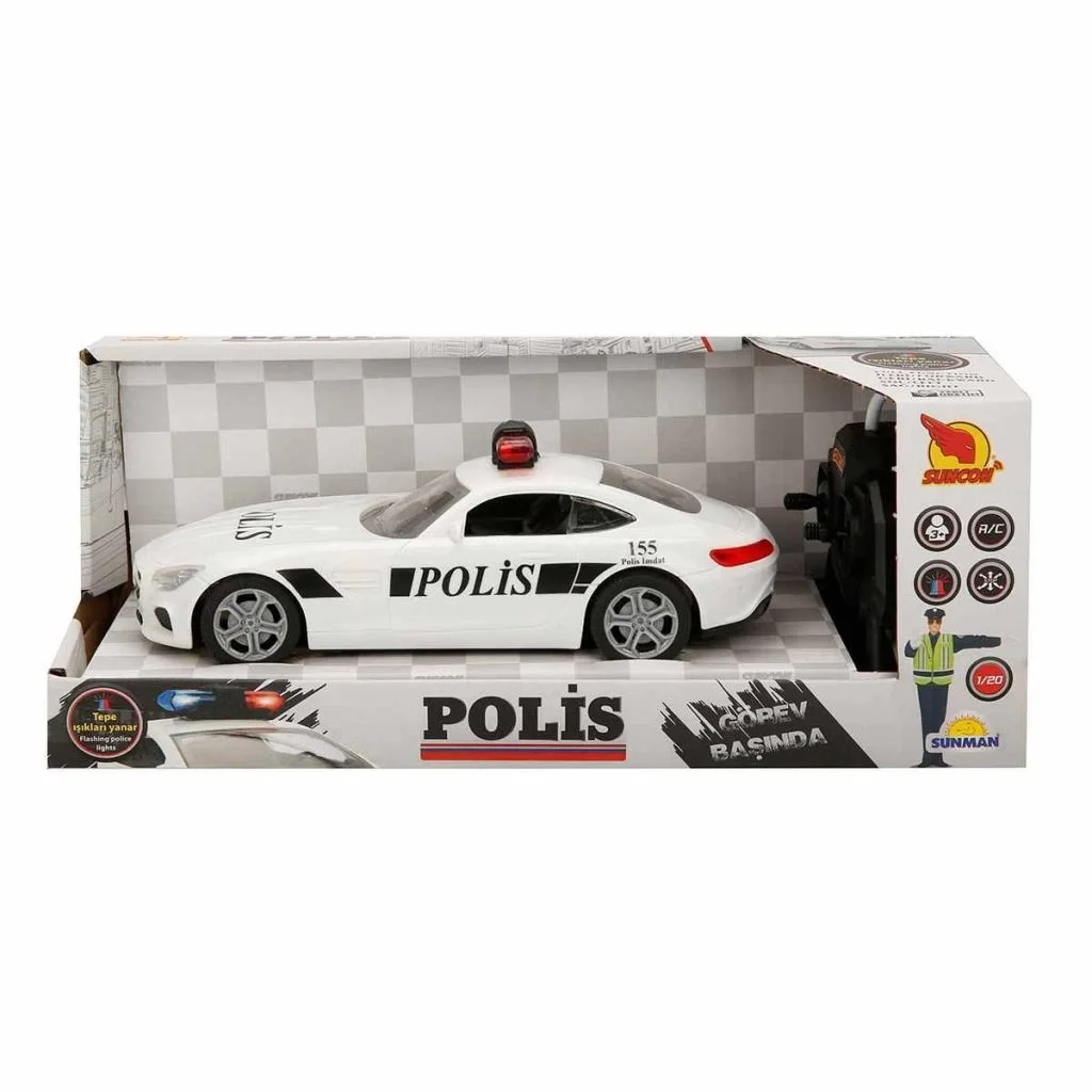 İthalat® 20357 Uzaktan Kumandalı Işıklı Polis Arabası 21 cm Fiyatı, Yorumları ve Özellikleri