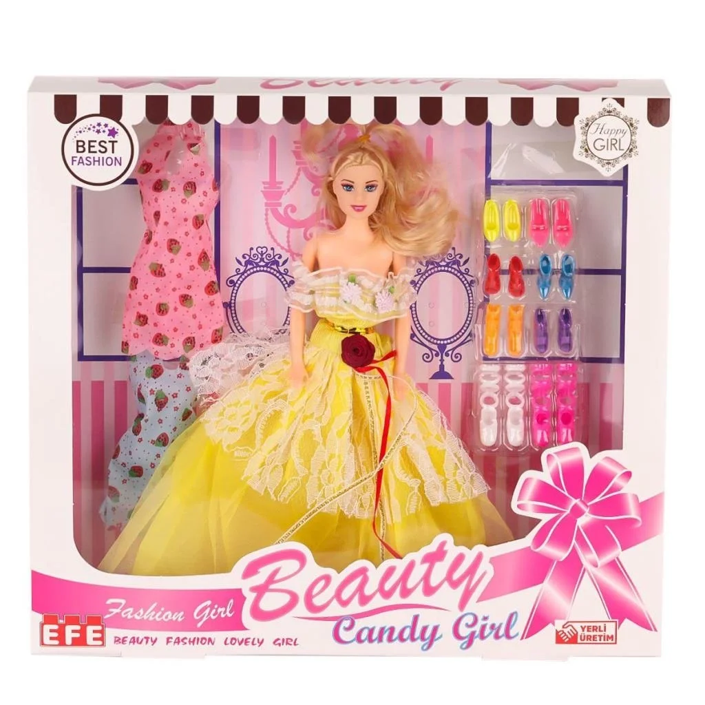 207 Ayakkabı Setli Candy Girl Bebek -Toys Fiyatı, Yorumları ve Özellikleri
