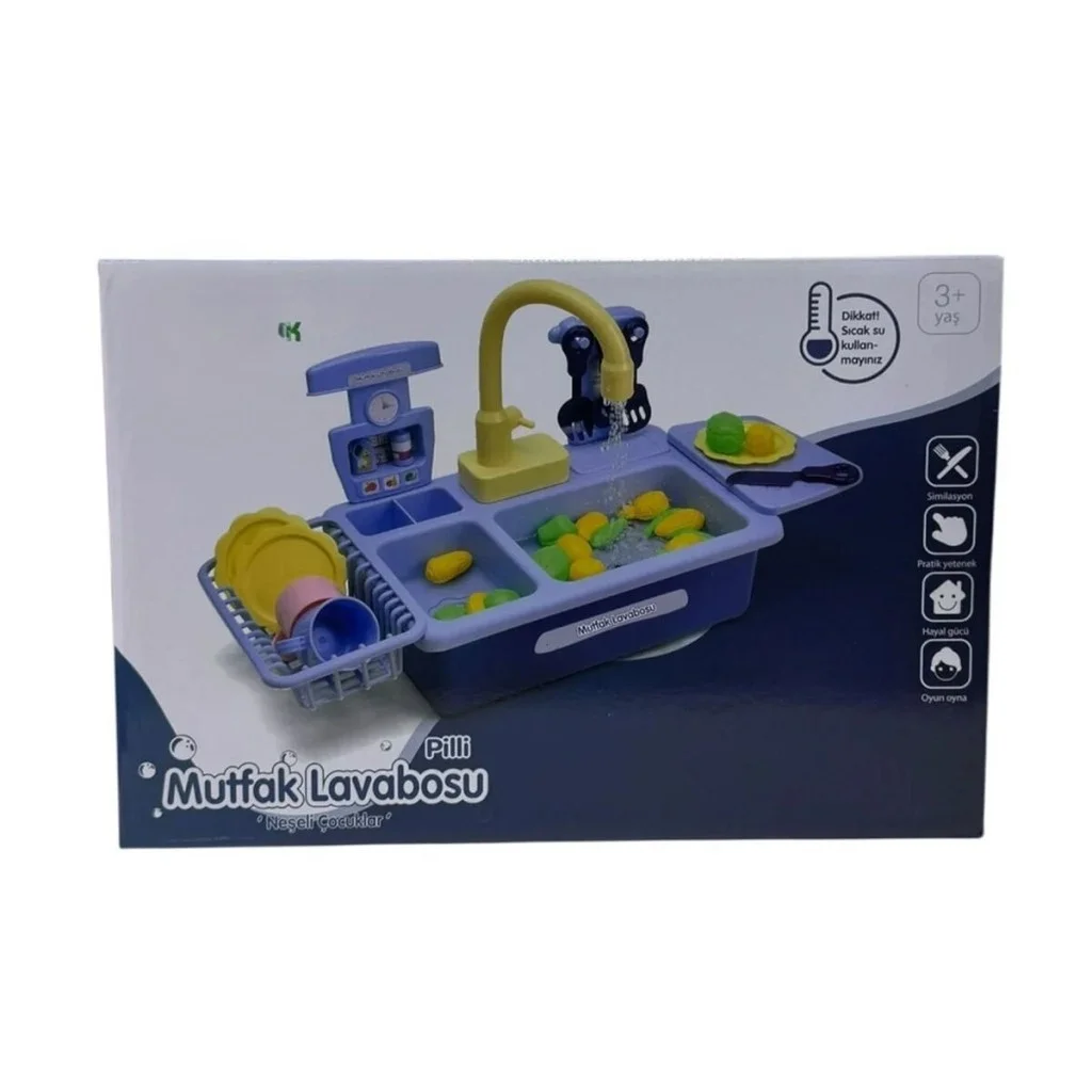 İthalat® 218-1 LAVABO OYUN SETİ PİLLİ